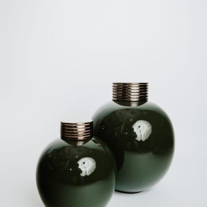 Conjunto de Potes Verde Esmeralda