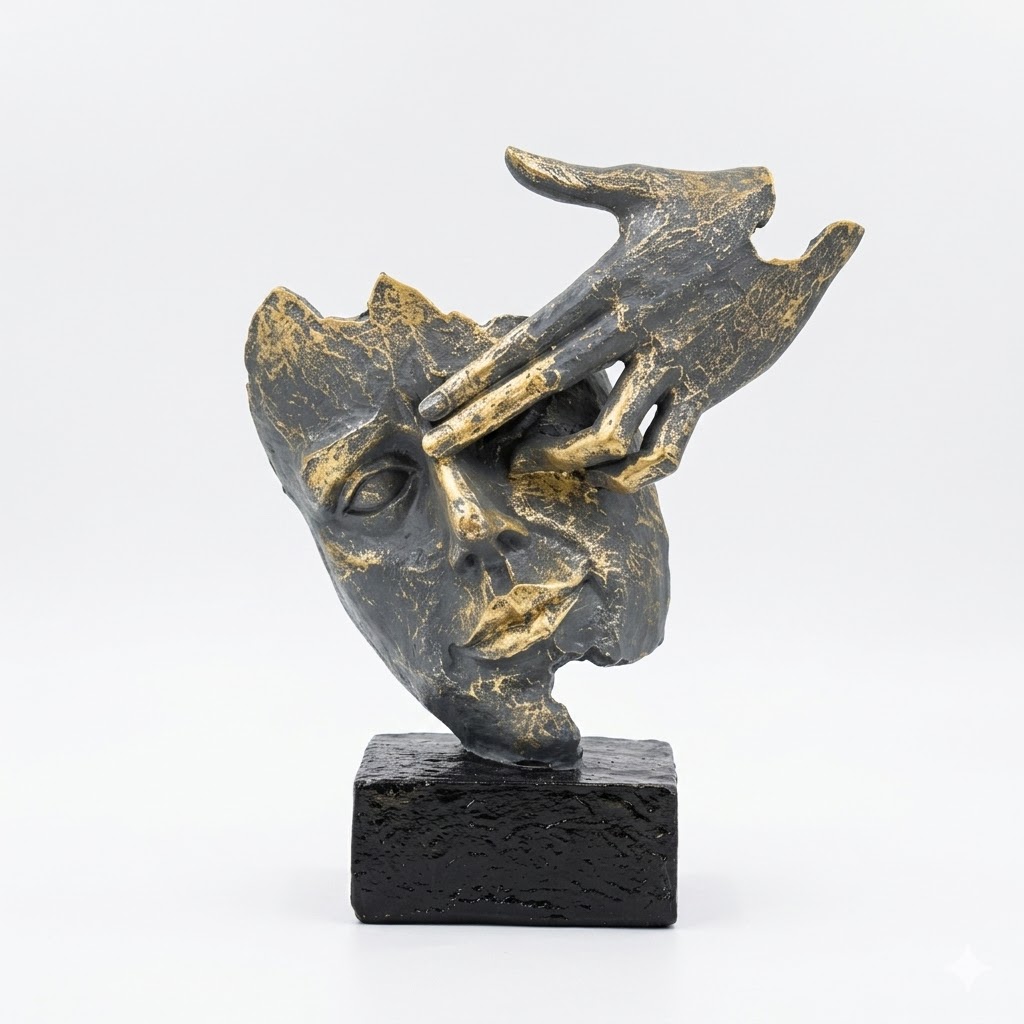 Escultura Rosto - Lembra-te da Verdade