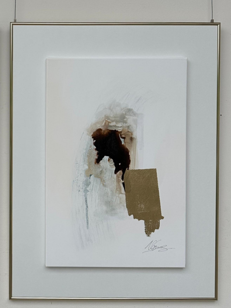 Obra abstrata minimalista 2
