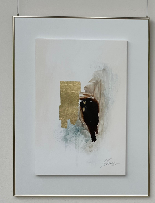 Obra abstrata minimalista 1