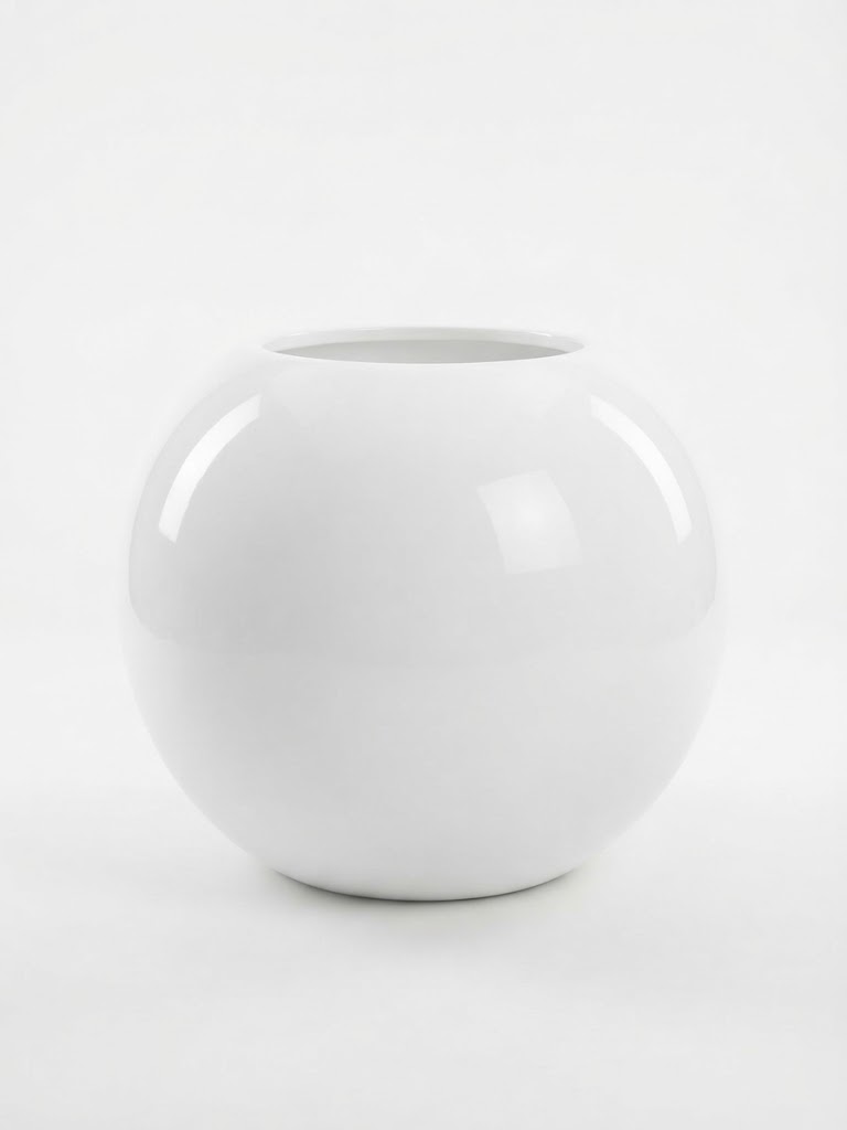 Vaso Esfera em Poliresina